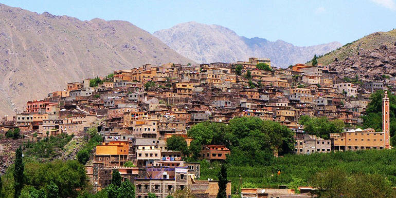 Aroumd village in Imlil Valley