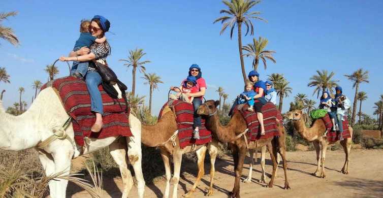 camel ride in Marrakech