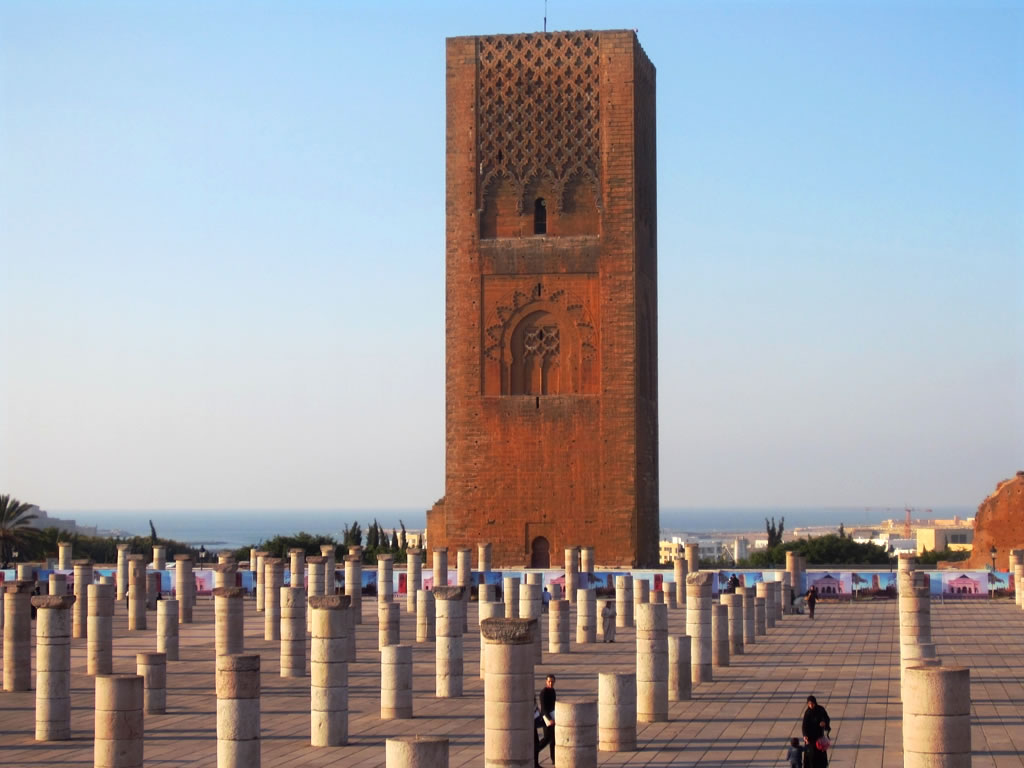 hassan tower in rabat