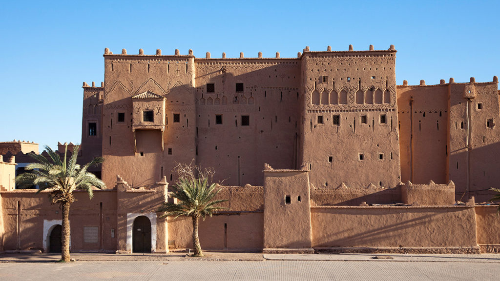 taourirt kasbah in Ouarzazate